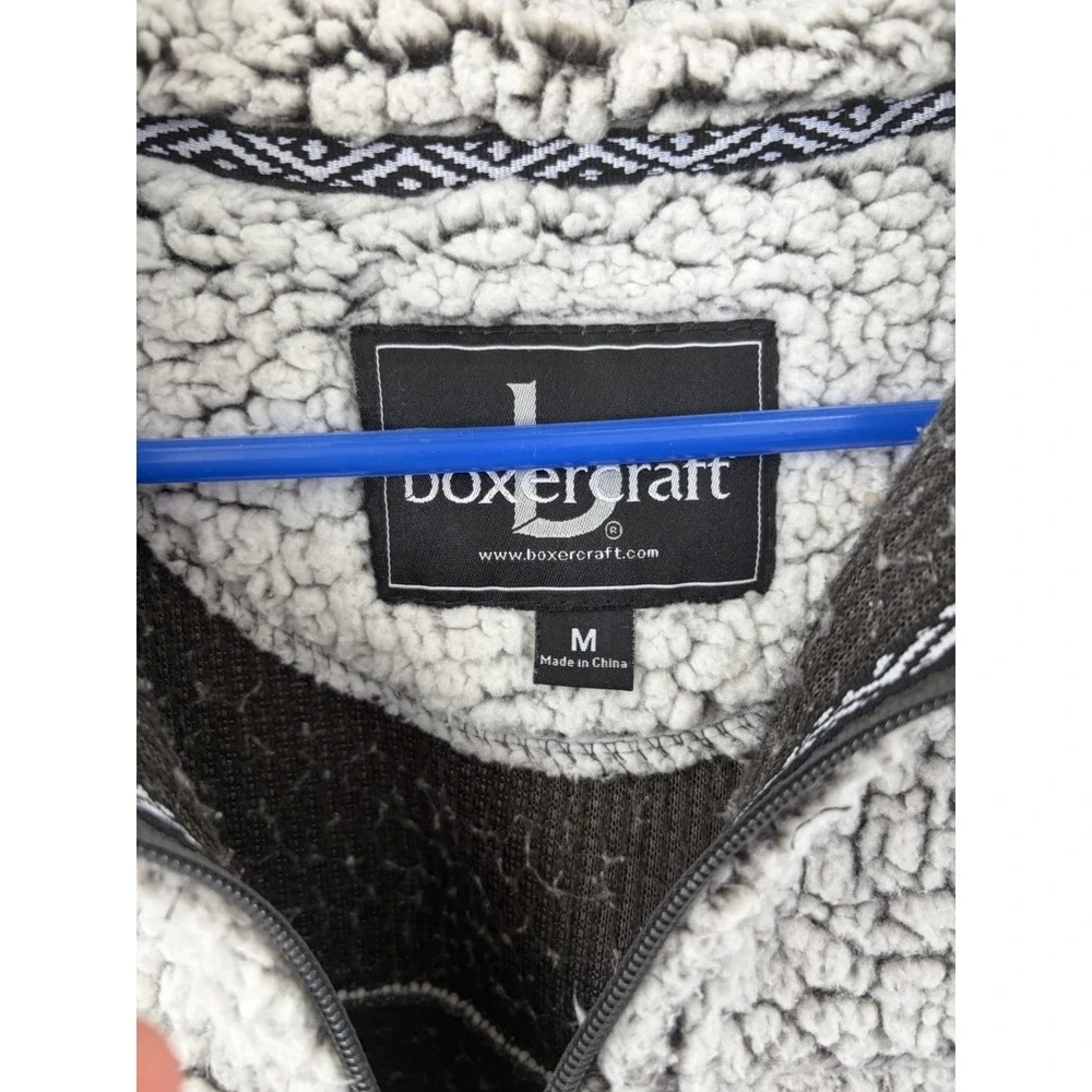 Boxercraft‎ UGA M Quarter Zip Sherpa Pullover University of Georgia Bulldogs